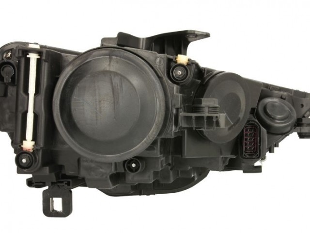 Audi A3 (8V1, 8VK,) 2012-2016 utángyártott új bal első fényszóró H7/H15 nappali f. (Cabrio is) DEPO