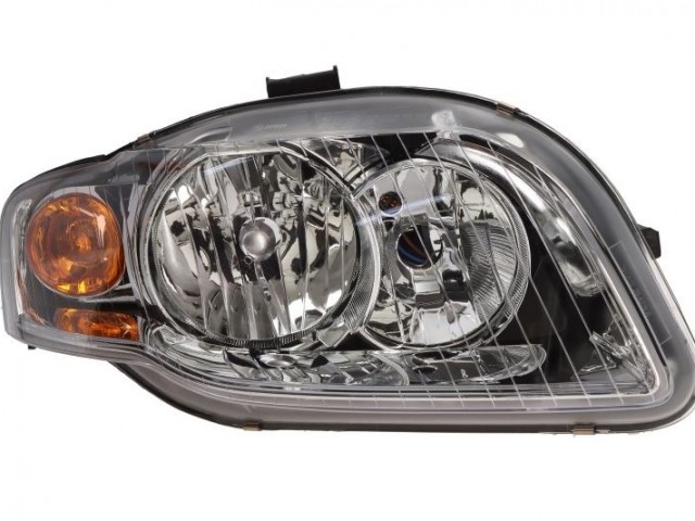 Audi A4 B7 2004.11.01-2007.10.31 utángyártott új jobb első fényszóró 2H7 sárga villogós (motorral) TYC