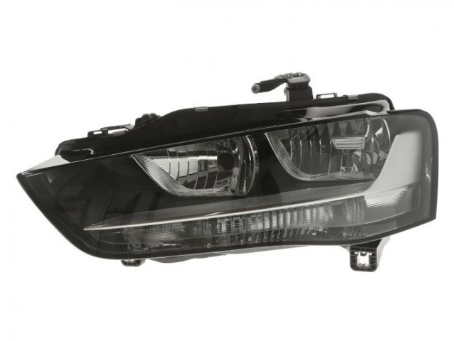 Audi A4 B8 2011-2016 utángyártott új bal első fényszóró 2H7 nappali fénnyel (motorral) DEPO