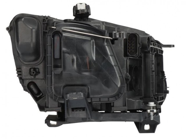 Audi Q5 8RB 2012.09.01-2016.12.31 utángyártott új bal első fényszóró 2H7 fekete házas (motorral) DEPO