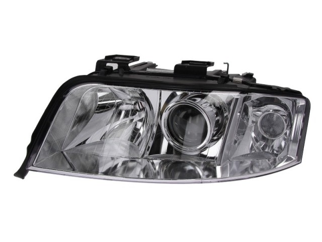 Audi A6 C5 2001.06.01-2004.04.30 utángyártott új bal első fényszóró DE-H7/FF-H7 beép.vill. TYC