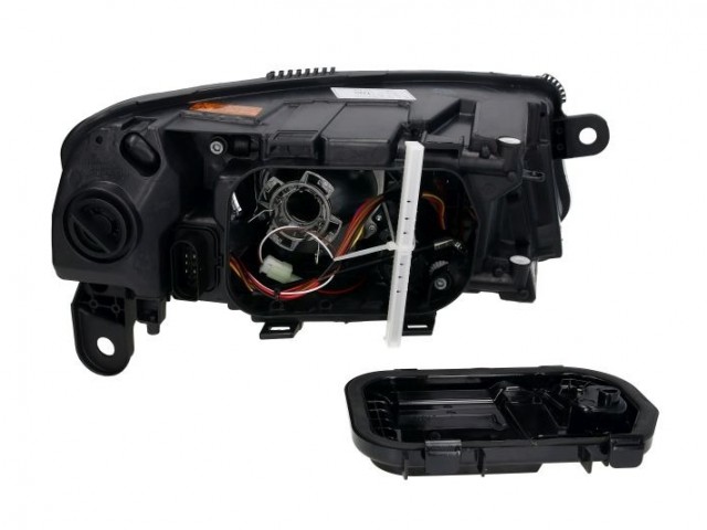 Audi A6 (C6/4F) 2004.05.01-2008.09.30 utángyártott új bal első fényszóró Bi-xenon elektr.+izzó+motor nélkül TYC