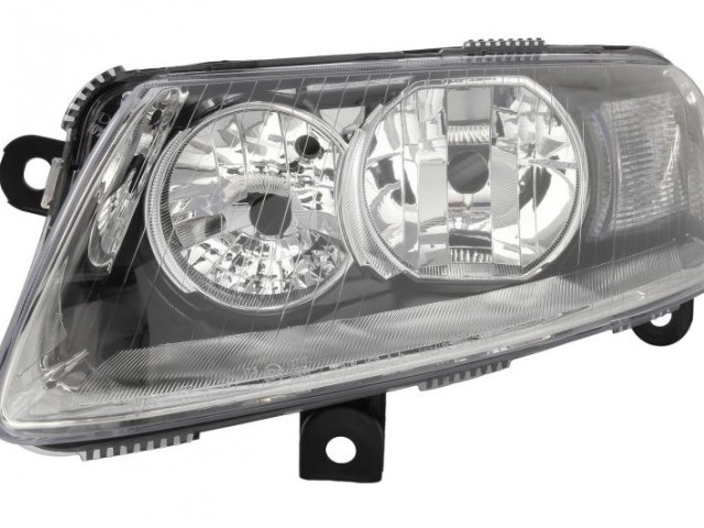 Audi A6 (C6/4F) 2008.10.01-2011.03.31 utángyártott új bal első fényszóró H7/H15 (motorral) TYC