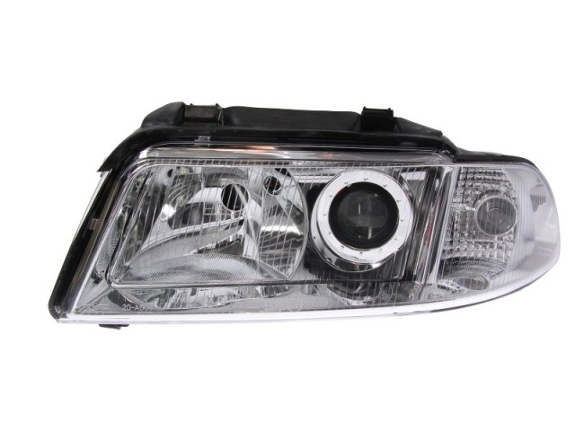 Audi A4 (B5) 1999.01.01-2000.12.31 utángyártott új bal első fényszóró 2H7 (belülr.áll.) TYC