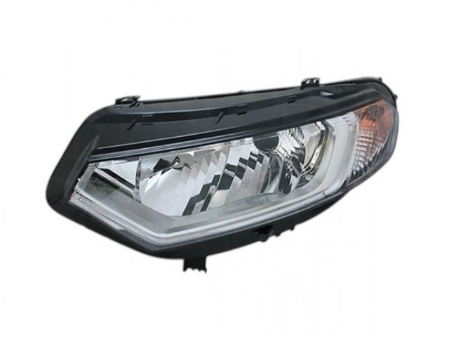 Ford Ecosport 2012 01.01.-2017.09.30 utángyártott új bal első fényszóró H4+LED napp.fény (motorral) DEPO