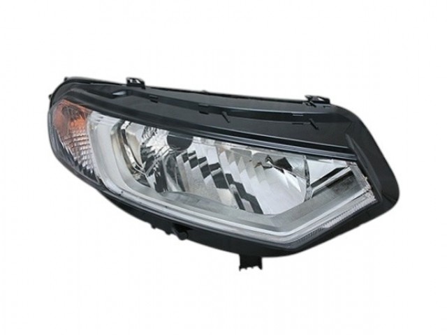 Ford Ecosport 2012 01.01.-2017.09.30 utángyártott új jobb első fényszóró H4+LED napp.fény (motorral) DEPO