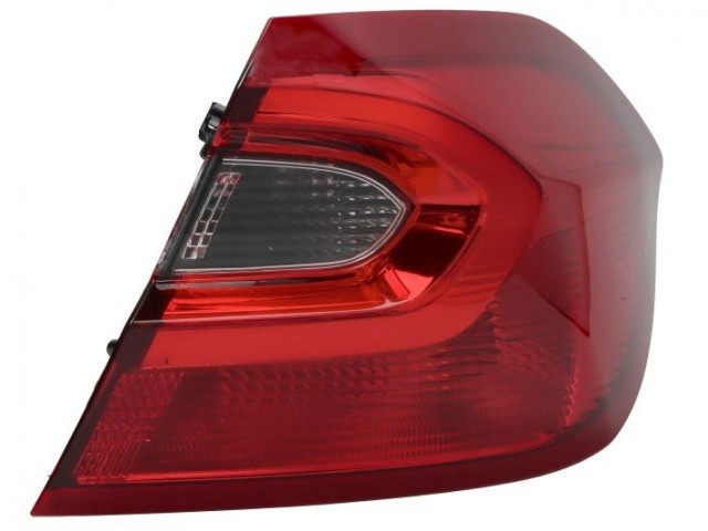 Ford Fiesta 2017.06.01-2021.12.06 utángyártott új jobb hátsó külső lámpa TYC