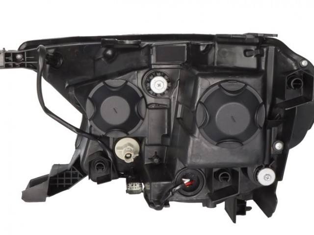 Ford Ranger 2016- utángyártott új jobb első fényszóró DE H11/HB3 fek.h. (motoros) DEPO