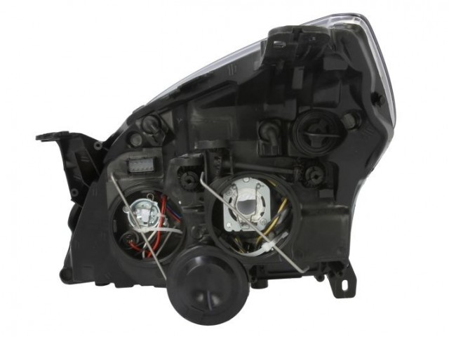 Opel Vectra C 2005.09.01-2008.08.31 utángyártott új jobb első fényszóró H1/H7 króm házas (motoros) DEPO