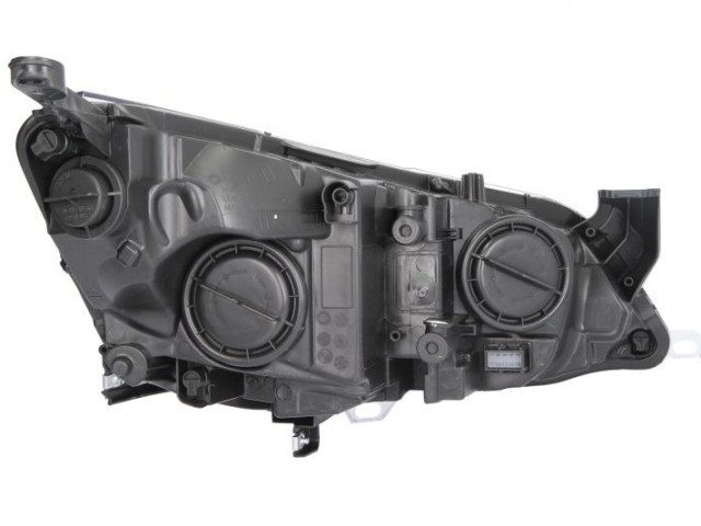 Opel Astra J 2009.09.01-2012.08.31 utángyártott új bal első fényszóró 2H7 fekete ház (motorral) DEPO