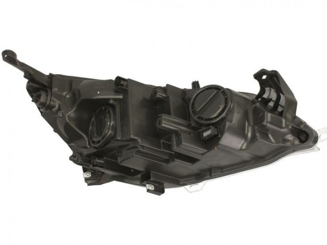 Opel Astra J 2012.09.01-2020.08.31 utángyártott új bal első fényszóró 2H7 fekete ház (motorral) DEPO