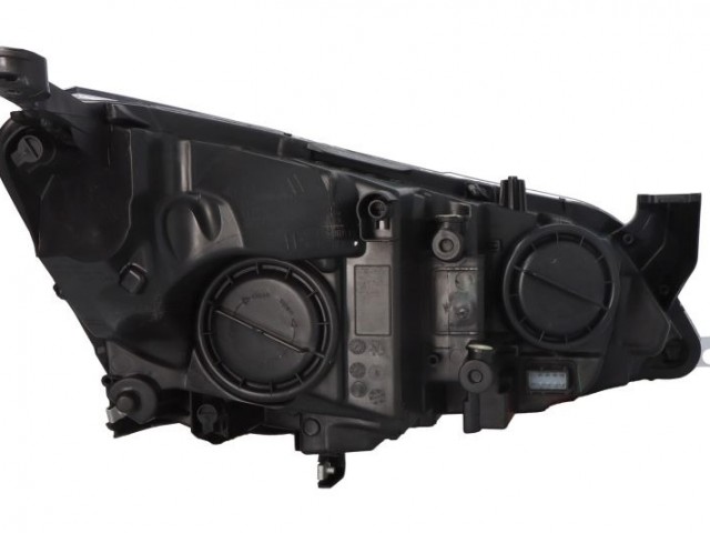 Opel Astra J 2012.09.01-2020.08.31 utángyártott új bal első fényszóró 2H7 fekete ház.+LED (motorral) DEPO