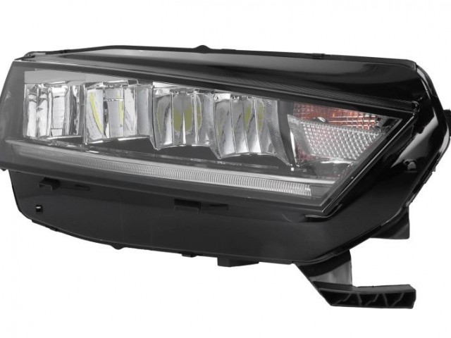 Skoda Octavia IV. 2020.06.15-2024.04.01 utángyártott új jobb első fényszóró LED (motorral) elektr.nélk. TYC