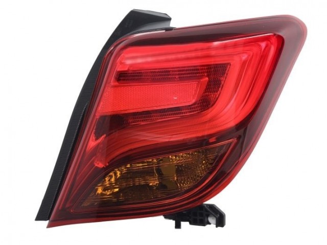 Toyota Yaris 2014.07.01-2017.02.28 utángyártott új jobb hátsó lámpa LED TYC