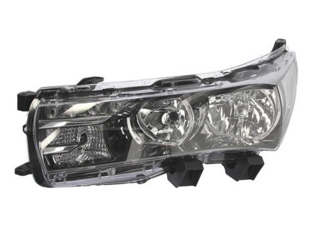 Toyota Corolla E18 2013.07.01-2016.02.01 utángyártott új bal első fényszóró HB3/H11+LED (motoros) DEPO