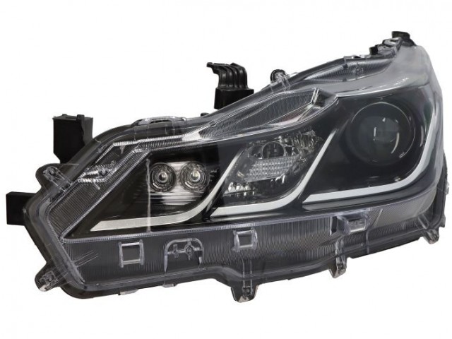 Toyota Corolla E210 2019.02.01-2023.01.01 utángyártott új bal első fényszóró HIR2/LED  (motoros) (Sedan) TYC