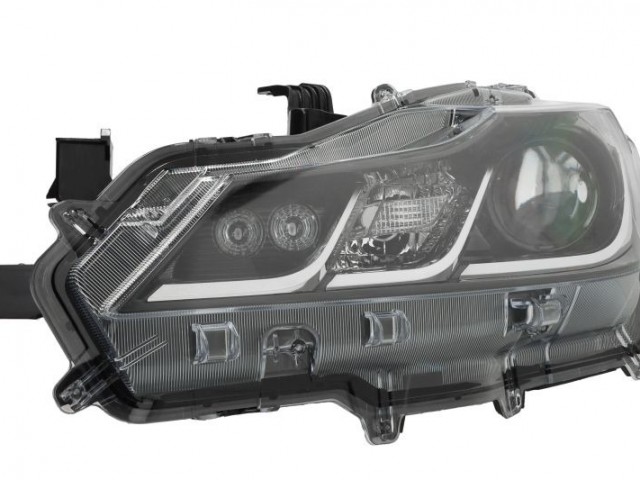 Toyota Corolla E210 2019.02.01-2023.01.01 utángyártott új bal első fényszóró HIR2/LED (motoros) (Sedan)