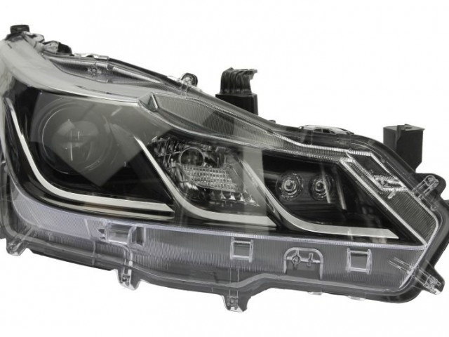 Toyota Corolla E210 2019.02.01-2023.01.01 utángyártott új jobb első fényszóró HIR2/LED  (motoros) (Sedan) TYC