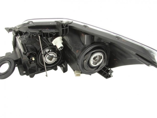 Toyota Auris E15 2007.03.01-2010.02.28 utángyártott új jobb első fényszóró H11/HB3 króm házas, I-tip. (motoros) DEPO