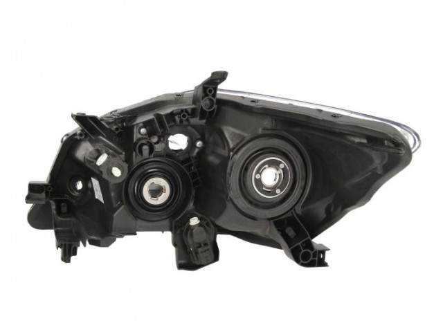 Toyota Auris E15 2010.03.01-2012.08.31 utángyártott új jobb első fényszóró H11/HB3 króm házas Valeo-tip(motoros) TYC