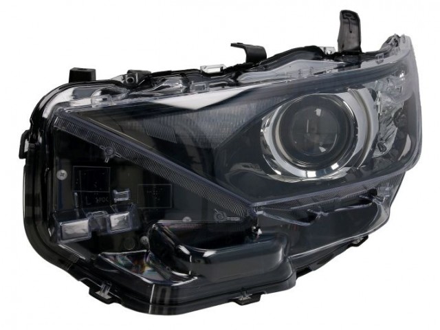 Toyota Auris E18 2015.06.01-2019.02.01 utángyártott új bal első fényszóró HIR2/LED V.-típ. (motorral) TYC