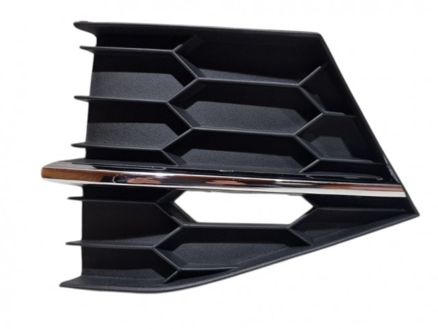 Skoda SuperB III. 2015-2019 utángyártott új bal első díszrács króm díszléccel