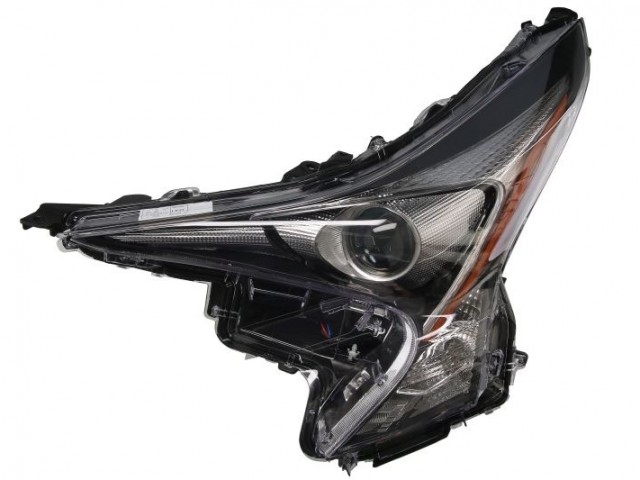 Toyota Prius IV. 2016.01.01-2019.03.13 utángyártott új bal első fényszóró LED  (motorral) TYC