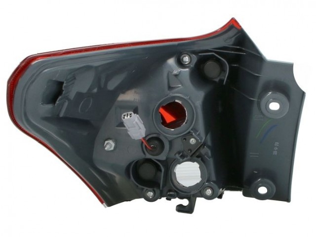 Toyota Auris E18 2015.06.01-2019.02.01 utángyártott új jobb hátsó külső lámpa LED (5 ajtós)