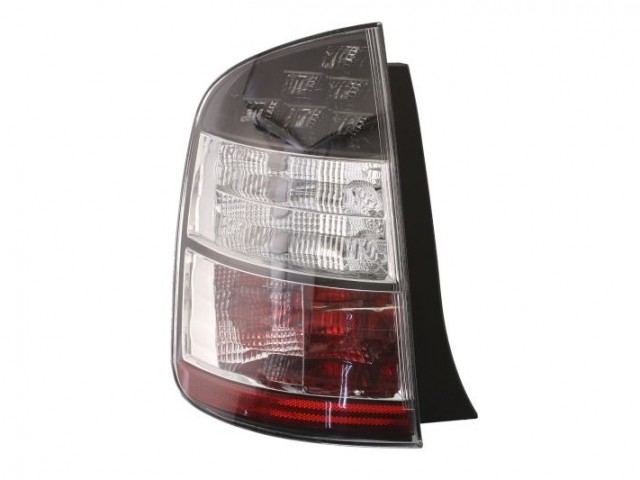 Toyota Prius 2003.04.01-2009.12.31 utángyártott új bal hátsó lámpa (LED-es) fekete h. DEPO