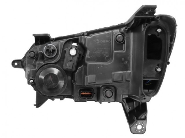 Dacia Jogger 2021- utángyártott új jobb első fényszóró LED/H7/PY21W (motorral) DEPO