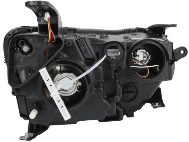 Dacia Duster 2018.01.01-2021.08.30 utángyártott új bal első fényszóró H7/H1+LED (motorral) TYC