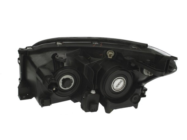 Toyota Rav 4 2005.11.01-2009.01.31 utángyártott új jobb első fényszóró HB3/H11 króm ház (motoros) DEPO