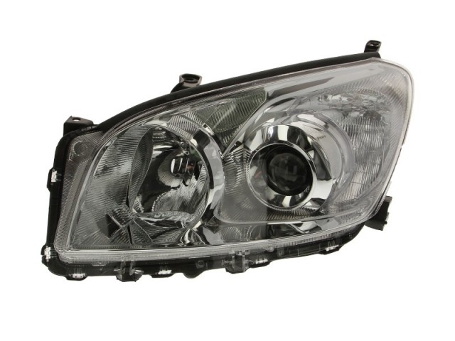 Toyota Rav 4 2009.01.02-2010.04.30 utángyártott új bal első fényszóró H11/HB3 (motorral) DEPO