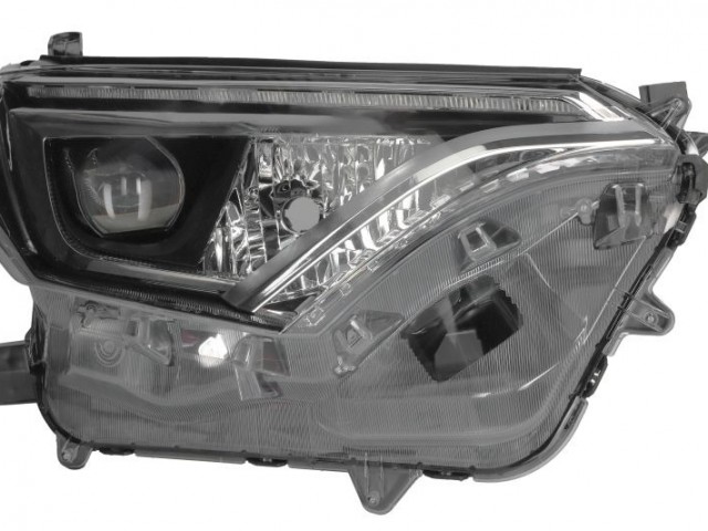Toyota Rav 4 2016.01.01-2019.08.15 utángyártott új jobb első fényszóró LED (motorral) DEPO