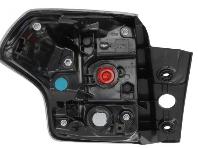 Toyota Rav 4 2016.01.01-2019.08.15 utángyártott új jobb hátsó külső lámpa, WY21W/LED (HYBRID is) DEPO