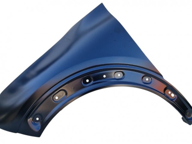 Citroen C4 Cactus 2018-  utángyártott új bal első sárvédő, díszléc patent helyes