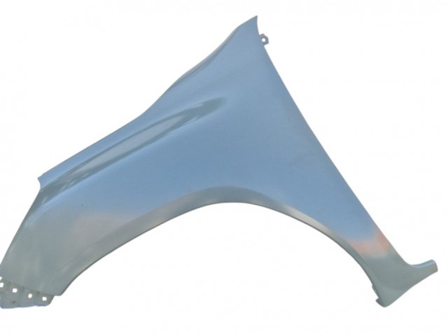 Toyota Hilux 2020- utángyártott új bal első sárvédő, nem oldalindexes kivitel (4WD)