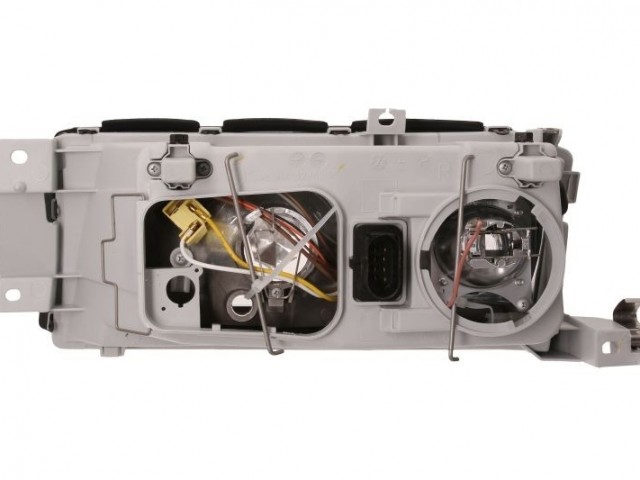 Skoda Octavia 2000.09.01-2011.08.31 utángyártott új jobb első fényszóró H4/H3 (motoros) DEPO