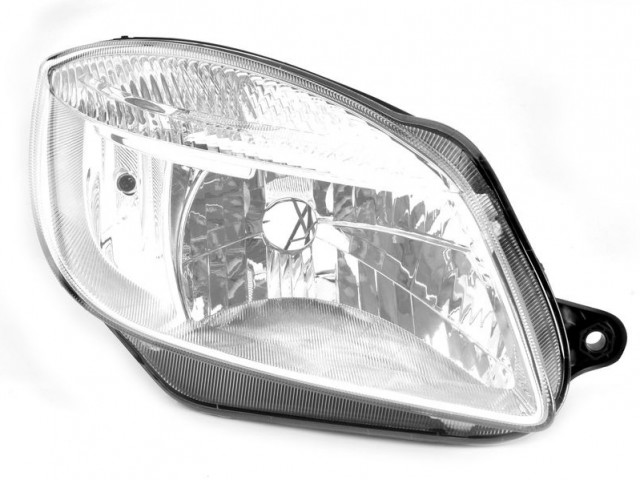 Skoda Fabia II. 2007.05.01-2010.03.31, Roomster 2006.03.01-2010.03.31 utángyártott új jobb első fényszóró H4 (motorral) DEPO