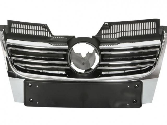 Volkswagen Golf V Kombi 2005.01.01-2008.12.31, Jetta 2005.05.01-2010.12.31 utángyártott új díszrács króm-fekete króm díszléccel kpl.