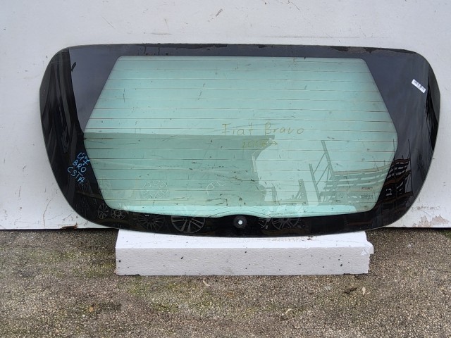 214594 Fiat Bravo 2007-2014 zöld színű csomagtérajtó üveg
