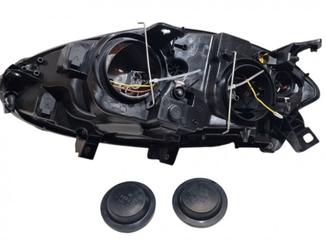 Fiat Bravo 2007-2014 utángyártott új, jobb első fényszóró Depo gyártmány, fekete belső