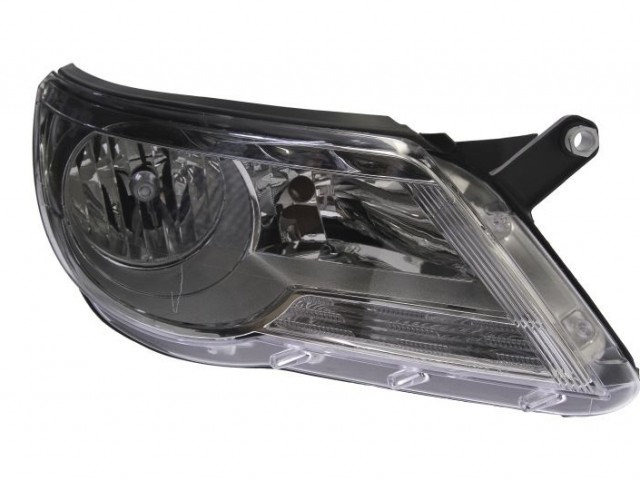 Volkswagen Tiguan 2007.11-2011.06.30 utángyártott új jobb első fényszóró 2H7  (motorral) DEPO