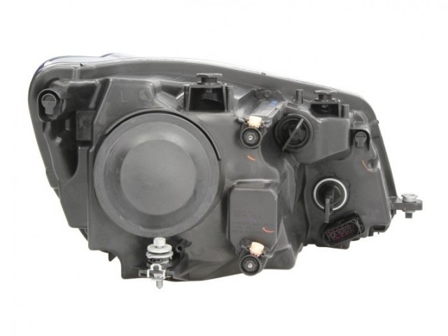 Volkswagen Caddy III. 2010.01.01-2013.04.30 utángyártott új bal első fényszóró H4 + napp.fény (motorral) DEPO