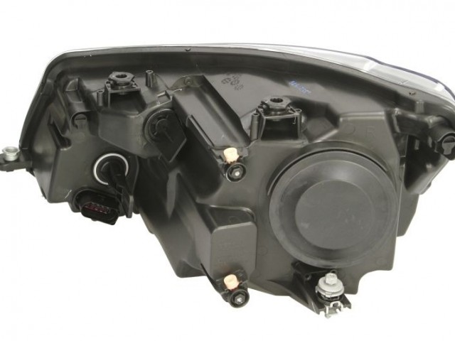 Volkswagen Caddy III. 2010.01.01-2013.04.30 utángyártott új jobb első fényszóró H4 + napp.fény (motorral) DEPO