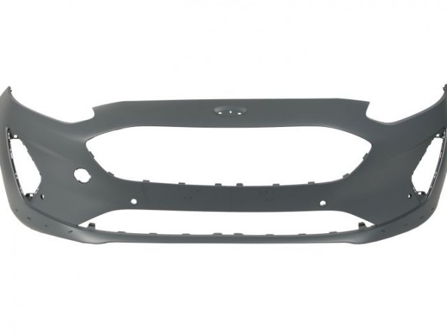 Ford Fiesta 2017-2023 utángyártott új első lökhárító alapozott, 4 szenzor hely