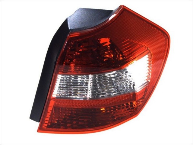 BMW 1 (E87-E81) 2004.01.01-2007.03.31 utángyártott új jobb hátsó lámpa üres, fehér vill. DEPO