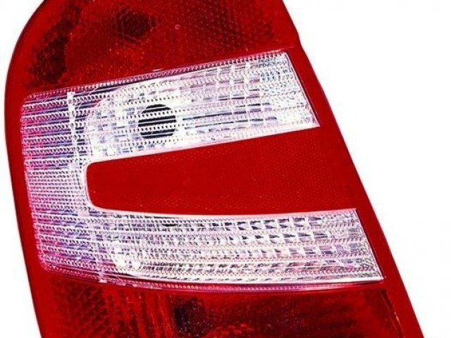 Skoda Fabia I. 2004.08.01-2007.04.30 utángyártott új bal hátsó lámpa üres (5 ajtós) DEPO