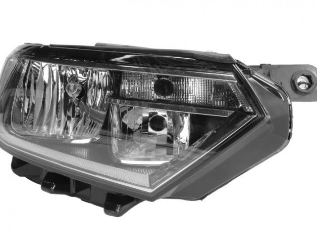 Volkswagen Passat B8 2014.07.21-2019.07.08 utángyártott új jobb első fényszóró H7/H9 (motorral) DEPO