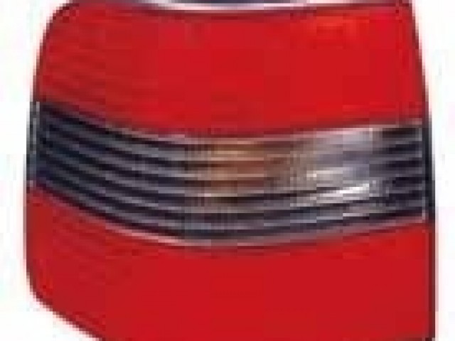 Volkswagen Passat B4 1993.09.01-1996.09.30 utángyártott új bal hátsó lámpa üres, szürke/piros (4 ajtós) DEPO